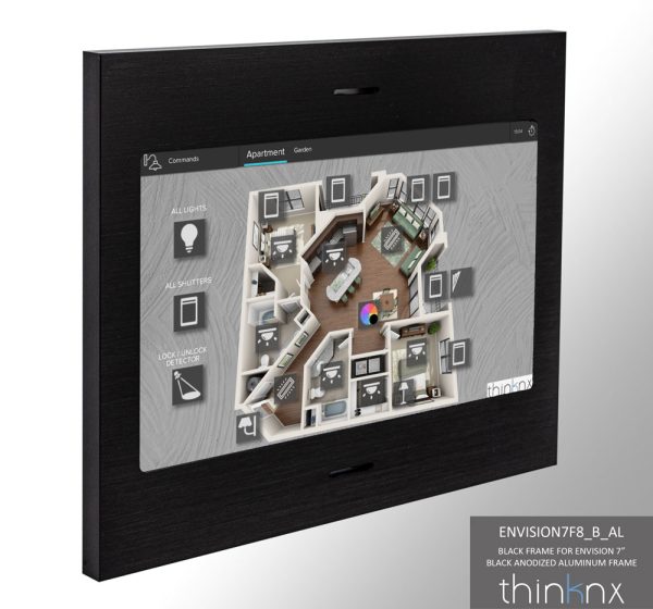 7 اینچ Thinknx 1 min نمایشگرهای لمسی هوشمند 7 اینچ KNX ساخت شرکت Thinknx ایتالیا